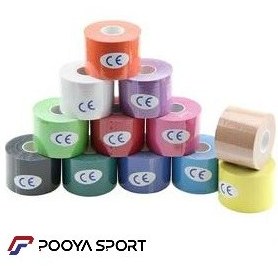 تصویر چسب ورزشی کنزو تیپ کلاسیک 5m*5cm Kinsiology Tape Sportstape