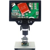 تصویر میکروسکوپ دیجیتال 600X HD با نمایشگر 4.3 اینچی شارژی 