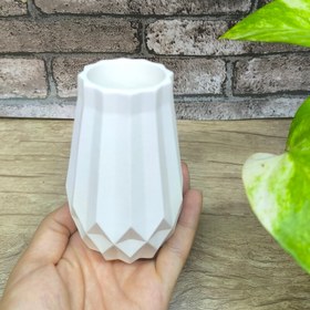 تصویر بیس خام گلدان خمره ای مناسب قالب گیری 