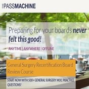 تصویر The Pass Machine General Surgery Recertification Board Review Course at 50€ 