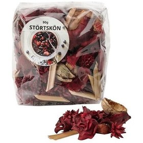 تصویر گل خشک قرمز STORTSKON 