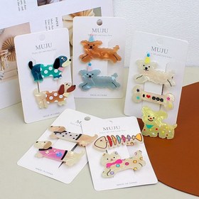 تصویر ست گل سر MUJU 