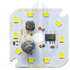 تصویر چیپ 10 وات برند MS برق مستقیم DOB 10Wمناسب برای تولید وتعمیرلامپ chep led