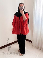 تصویر شومیز مانتویی عروسکی دبل فیس 