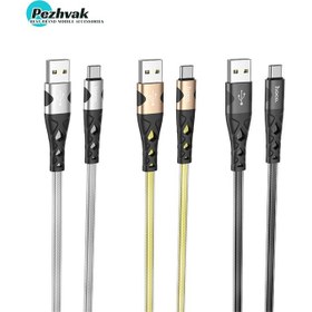 تصویر کابل تبدیل USB به USB-C هوکو (Hoco) مدل U105 Anti-Twist طول 1٫2 متر 