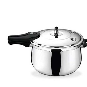 تصویر زودپز روگازی استیل 32سانت عرشیا (16لیتری) مدل PR135-2780 Pressure cooker steel 32 cm Arshia (16 liters) model PR135-2780