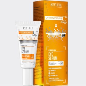 تصویر سرم دور چشم ضدلک و روشن کننده ویتامین سی رووله مدل Revuele Vitanorm C+ Energy Hydrogel Eye Serum 