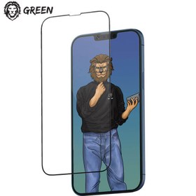 تصویر گلس استیو گرین مدل Green Lion Steve Glass 6.7 inch Green Lion Steve Glass strong full glass protector