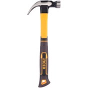 تصویر چکش دو شاخ اینکو مدل HCH81016 وزن ۴۵۰ گرم با دسته فایبرگلاس 