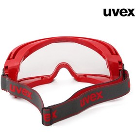 تصویر عینک ایمنی گاگل لنز شفاف uvex مدل ultravision 