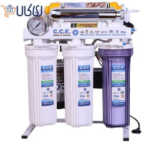 تصویر دستگاه تصفیه آب سی سی کا مدل RO8_ORP هشت مرحله ای Cck Ro Water System RO8_ORP In  8 Stage Of Filtering