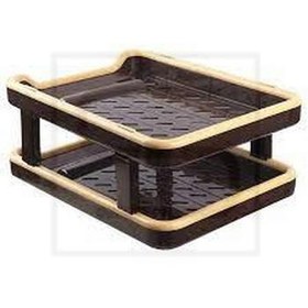 تصویر کازیه دو طبقه کارا پلاستیکی 