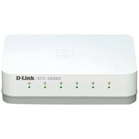 تصویر سوییچ 5 پورت DLINK مدل DES-1005C 