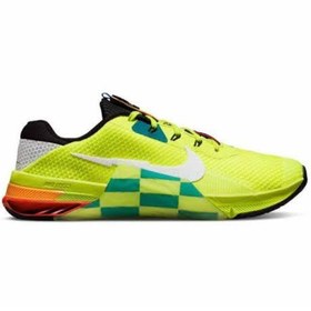 تصویر کفش تنیس اورجینال مردانه برند Nike مدل Metcon 7 Amp Volt/white-black-bright Spruce کد Dh3382-703 