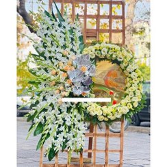 تصویر خرید تاج گل ارسال به مسجد سیدالشهدا محله مرزداران تهران t350 