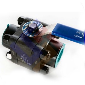 تصویر شیر توپی (Ball Valve) کلاس 800 برند (LVF) 1 اینچ 