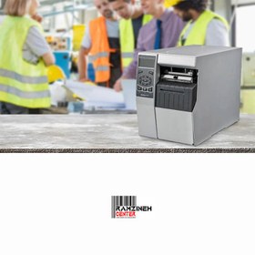 تصویر چاپگر لیبل و بارکد صنعتی زبرا مدل ZT510 300dpi Zebra ZT510 300dpi Industrial Barcode Printer