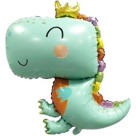 تصویر بادکنک فویلی دایناسور 