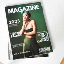 تصویر فومبورد Magazine-Green 