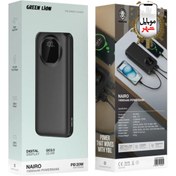 تصویر پاوربانک گرین لاین مدل Nairo ظرفیت 10000 میلی‌آمپر ساعت Green Lion Nairo 10000mAh Power Bank