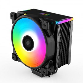 تصویر فن خنک کننده CPU پی سی کولر PCcooler GI-D56A HALO RGB PCcooler GI-D56A HALO RGB CPU System