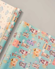 تصویر 3 برگ کاغذ کادو لینن – 1050 