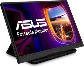 تصویر مانیتور قابل حمل 15.6 اینچی ایسوس مدل Asus ZenScreen MB165B Asus ZenScreen MB165B Portable USB Monitor 15.6 inch- HD