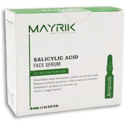 تصویر سرم صورت سالیسیلیک اسید میریک 20 میلی لیتر Mayrik Salicylic Acid Face Serum 20ml