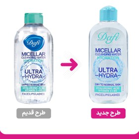 تصویر میسلار واتر دافی مناسب پوست چرب حجم ۲۰۰ میلی لیتر 