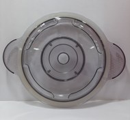 تصویر درب خردکن وارداتی دودی با واشر دور درب 