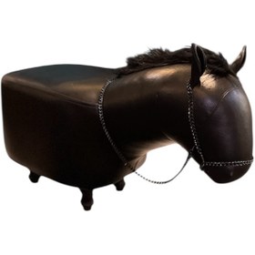 تصویر پاف اسب یال کوتاه 