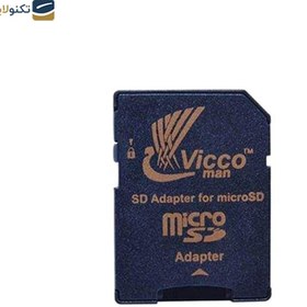 تصویر کارت حافظه microSDXC ویکومن مدل Final 600X کلاس 10 استاندارد UHS-I U3 سرعت 90MBps ظرفیت 64 گیگابایت به همراه آداپتور Viccoman Final 600X UHS-I U3 90MBps microSDHC -64GB