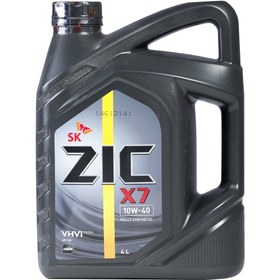 تصویر روغن موتور خودرو زیک مدل X7 10W40 حجم 4 لیتر ا Zic X7 10W40 Engine Oil 4 Liters Zic X7 10W40 Engine Oil 4 Liters