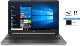 تصویر جدیدترین لپ تاپ HP 15.6 اینچ HD لمسی WLED پرچمدار w / لوازم جانبی | 10th Genel Intel Core i7-1065G7 | حافظه 16 گیگابایتی DDR4 | 512 گیگابایت SSD | کارت خوان | HDMI | ویندوز 10 | نقره 