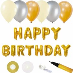 تصویر ست تزئینات تولد Happy Birthday مدل STF1010 