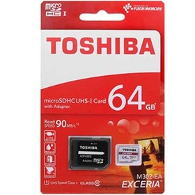 تصویر رم 64 گیگ Toshiba با گارانتی مادام العمر 