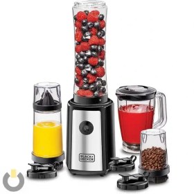 تصویر مخلوط کن ورزشی بلک اند دکر Black+Decker SBX300-B5 300W Sports Blender Black+Decker SBX300-B5 300W Sports Blender