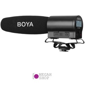 تصویر میکروفون شات گان بویا مدل BY-DMR7 Boya BY-DMR7 Shotgun Microphone with Integrated Flash Recorder