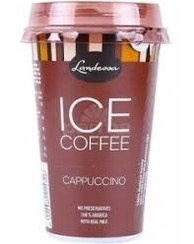 تصویر آیس کافی کاپوچینو لیوانی لندسا 230 میل Landessa Cappuccino Ice Coffee 