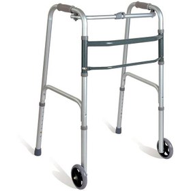 تصویر واکر چرخدار تاشو آلومینیومی مدل Wheeled Folding Walker Wheeled Folding Walker aid