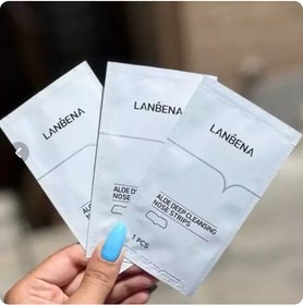 تصویر پک 5 عددی چسب بینی لنبنا 