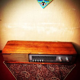 تصویر رادیو لامپی هلندی 