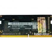 تصویر رم لپ تاپ میکرون 4GB مدل DDR4 باس 2400MHZ/19200 چین MTA4ATF51264HZ-2G3B2 تایمینگ CL17 