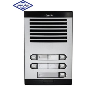 تصویر پنل 5 واحدی عمودی صوتی الکتروپیک مدل 875 Electropeyk 5 unit vertical Audio panel model 875