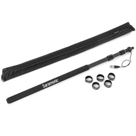 تصویر پایه بوم سارامونیک Saramonic Boompole 8.2’ Lightweight Carbon Fiber 