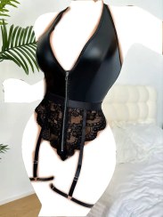 تصویر بادی دانتل و لاتکس زیپ‌دار برند ویتاریتا کد 432 