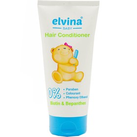 تصویر نرم کننده موی سر کودک الوینا 200 میلی لیتر ا Elvina Baby Hair Conditioner 200 ml Elvina Baby Hair Conditioner 200 ml