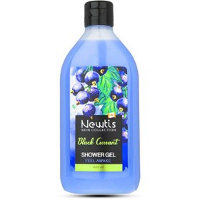 تصویر شامپو موی سر آبی رنگ اکسترا نوریش 400 میل نیوتیس Newtis Extra Nourish Hair Shampoo 400ml