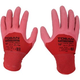 تصویر دستکش صنعتی فلامنت فوم ساختمانی بنایی توسن Tosan TDP-F10 Gloves