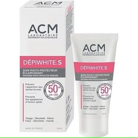 تصویر کرم ضد آفتاب ضد لک ای سی ام بی رنگ Acm DepiWhite.S 